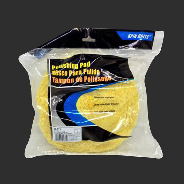 SMA-53-976 YELLOW WOOL FINISHING PAD