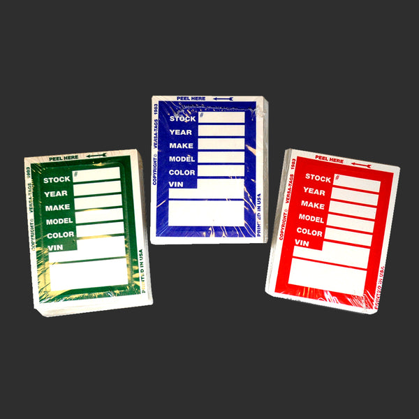 VER-400 STOCK STICKERS